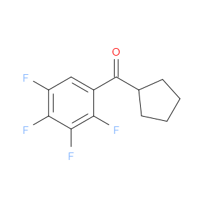 Cyclopentyl(2,3,4,5-tetrafluorophenyl)methanone