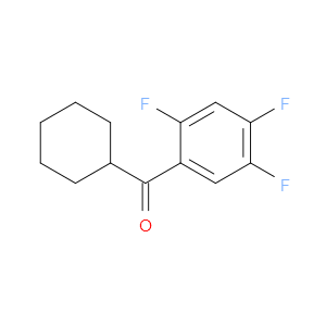 Cyclohexyl(2,4,5-trifluorophenyl)methanone