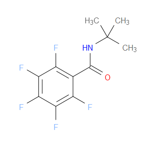 N-(1,1-Dimethylethyl)-2,3,4,5,6-pentafluorobenzamide