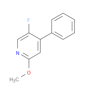 Pyridine, 5-fluoro-2-methoxy-4-phenyl-