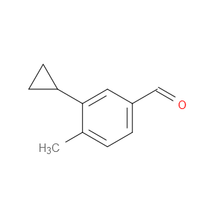 Benzaldehyde, 3-cyclopropyl-4-methyl-