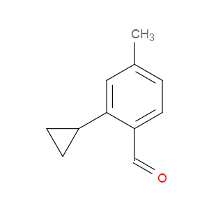 Benzaldehyde, 2-cyclopropyl-4-methyl-