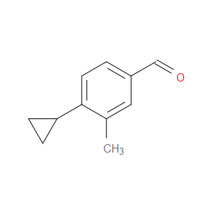 Benzaldehyde, 4-cyclopropyl-3-methyl-