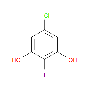 5-Chloro-2-iodo-1,3-benzenediol