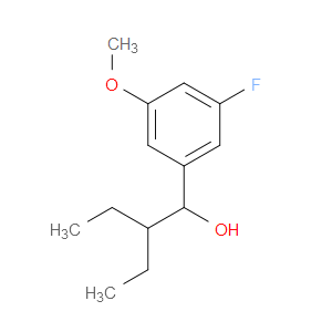 α-(1-Ethylpropyl)-3-fluoro-5-methoxybenzenemethanol