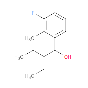 α-(1-Ethylpropyl)-3-fluoro-2-methylbenzenemethanol