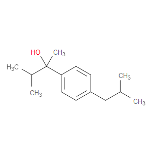 α-Methyl-α-(1-methylethyl)-4-(2-methylpropyl)benzenemethanol