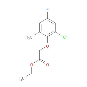 Ethyl 2-(2-chloro-4-fluoro-6-methylphenoxy)acetate