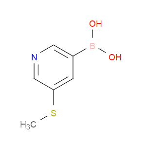 5-(Methylthio)pyridine-3-boronic acid