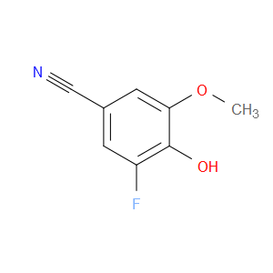 Benzonitrile, 3-fluoro-4-hydroxy-5-methoxy-
