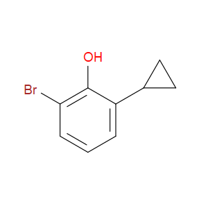 Phenol, 2-bromo-6-cyclopropyl-