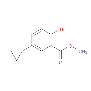 Methyl 2-bromo-5-cyclopropylbenzoate