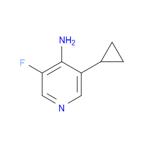 4-Pyridinamine, 3-cyclopropyl-5-fluoro-
