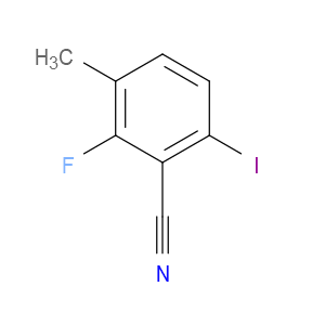 2-Fluoro-6-iodo-3-methylbenzonitrile