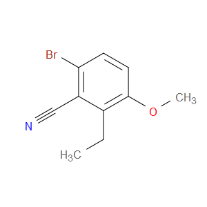 6-Bromo-2-ethyl-3-methoxybenzonitrile