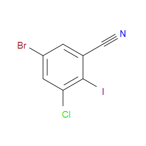 5-Bromo-3-chloro-2-iodobenzonitrile