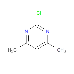 2-Chloro-5-iodo-4,6-dimethylpyrimidine