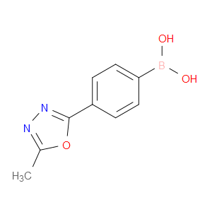 4-(5-Methyl-1,3,4-oxaiazol-2-yl)phenylboronic acid