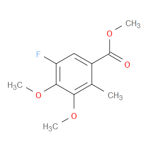 Methyl 5-fluoro-3,4-dimethoxy-2-methylbenzoate