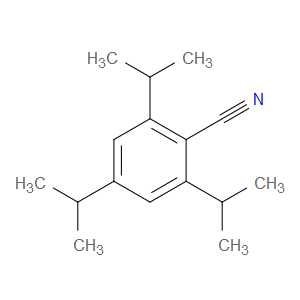 2,4,6-Tris(1-methylethyl)benzonitrile