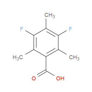 Benzoic acid, 3,5-difluoro-2,4,6-trimethyl-