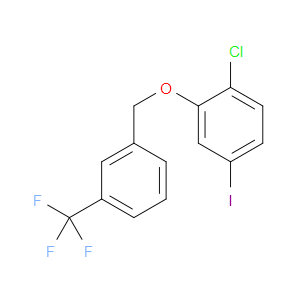 1-chloro-4-iodo-2-((3-(trifluoromethyl)benzyl)oxy)benzene