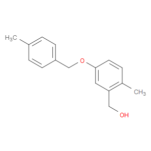 (2-methyl-5-((4-methylbenzyl)oxy)phenyl)methanol