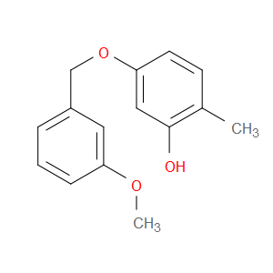 5-((3-methoxybenzyl)oxy)-2-methylphenol
