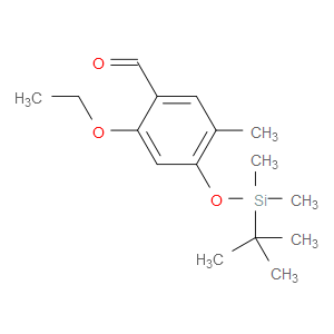 4-((tert-butyldimethylsilyl)oxy)-2-ethoxy-5-methylbenzaldehyde