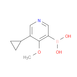 B-(5-Cyclopropyl-4-methoxy-3-pyridinyl)boronic acid