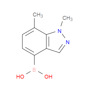 B-(1,7-Dimethyl-1H-indazol-4-yl)boronic acid