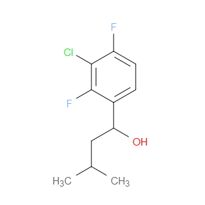 3-Chloro-2,4-difluoro-α-(2-methylpropyl)benzenemethanol