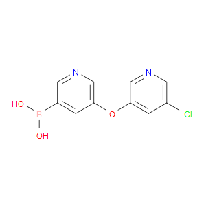 6-(5-Chloropyridin-3-yloxy)pyridin-3-ylboronic acid