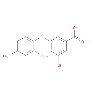 3-Bromo-5-(2,4-dimethylphenoxy)benzoic acid