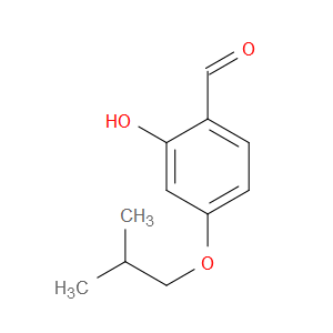Benzaldehyde, 2-hydroxy-4-(2-methylpropoxy)-
