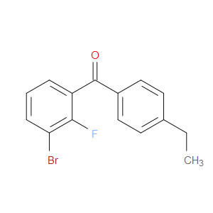 Methanone, (3-bromo-2-fluorophenyl)(4-ethylphenyl)-
