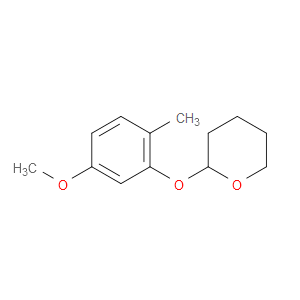 Tetrahydro-2-(5-methoxy-2-methylphenoxy)-2H-pyran