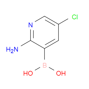 B-(2-Amino-5-chloro-3-pyridinyl)boronic acid