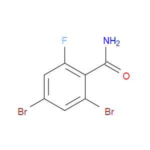 2,4-Dibromo-6-fluorobenzamide