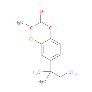 Carbonic acid, 2-chloro-4-tert-pentylphenyl methyl ester