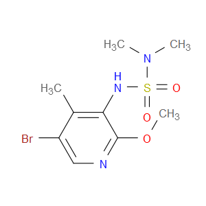 N'-(5-Bromo-2-methoxy-4-methyl-3-pyridinyl)-N,N-dimethylsulfamide