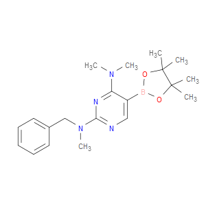 N2,N4,N4-Trimethyl-N2-(phenylmethyl)-5-(4,4,5,5-tetramethyl-1,3,2-dioxaborola...