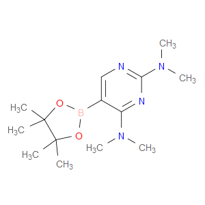 N2,N2,N4,N4-Tetramethyl-5-(4,4,5,5-tetramethyl-1,3,2-dioxaborolan-2-yl)-2,4-p...