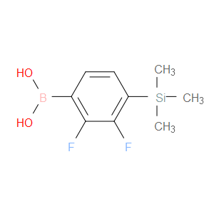2,3-Difluoro-4-(trimethylsilyl)phenylboronic acid