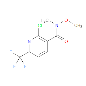 2-Chloro-N-methoxy-N-methyl-6-(trifluoromethyl)pyridine-3-carboxamide