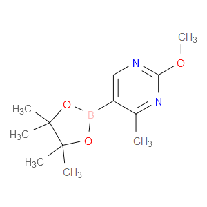 Pyrimidine, 2-methoxy-4-methyl-5-(4,4,5,5-tetramethyl-1,3,2-dioxaborolan-2-yl)-