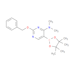 N,N-Dimethyl-2-(phenylmethoxy)-5-(4,4,5,5-tetramethyl-1,3,2-dioxaborolan-2-yl...