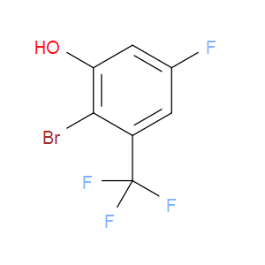 Phenol, 2-bromo-5-fluoro-3-(trifluoromethyl)-