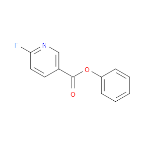 Phenyl 6-fluoro-3-pyridinecarboxylate