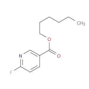Hexyl 6-fluoro-3-pyridinecarboxylate